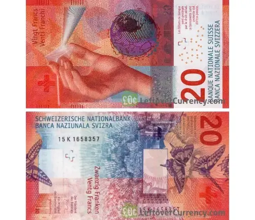 Nota de 20 Francos - 2017 até hoje