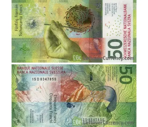 Nota de 50 Francos - 2016 até hoje